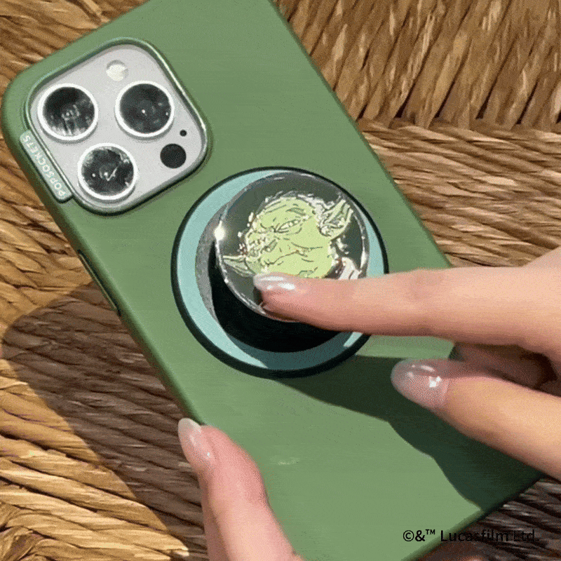 Enamel Yoda — MagSafe PopGrip image number 2